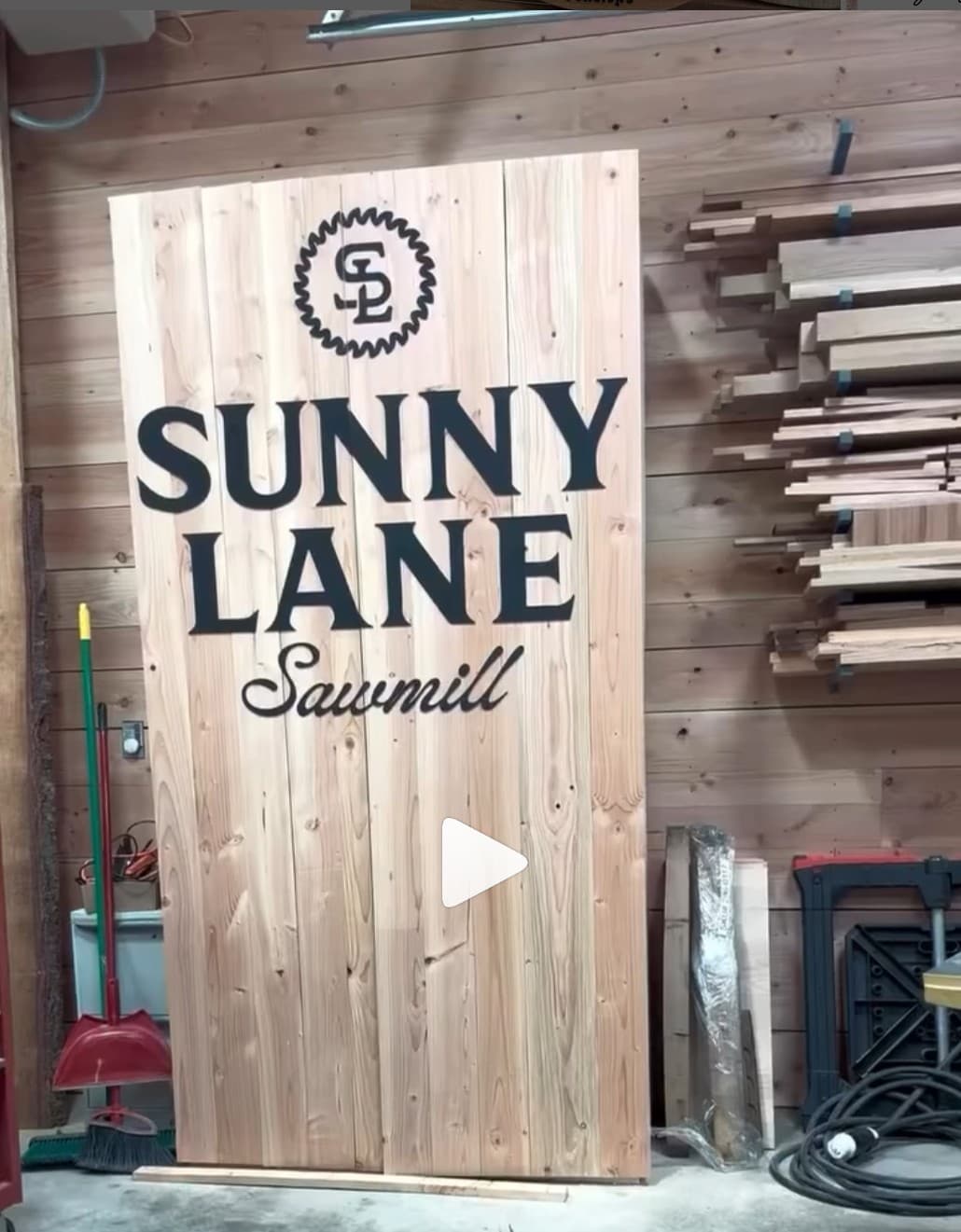 Sunny Lane Sawmill Workshop